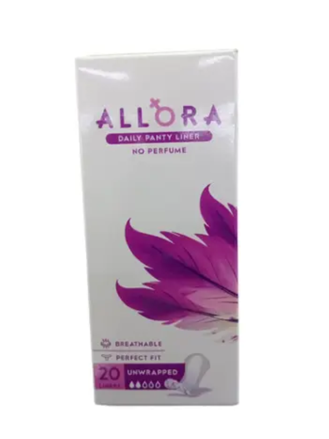 ALLORA PANTY LINER 160MM UNWRAPPED 20SHT